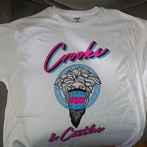 Miami size large crook n castle shirt